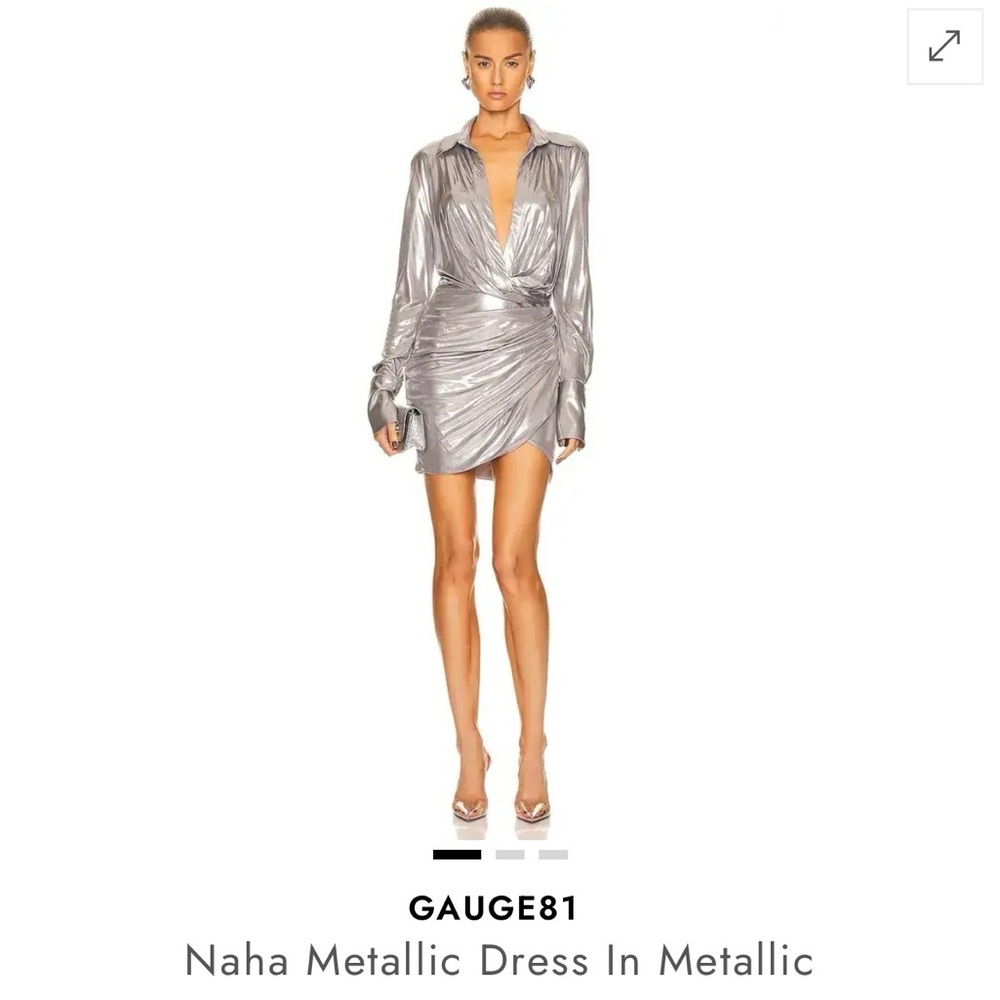 Gauge81 Naha Metallic Dress